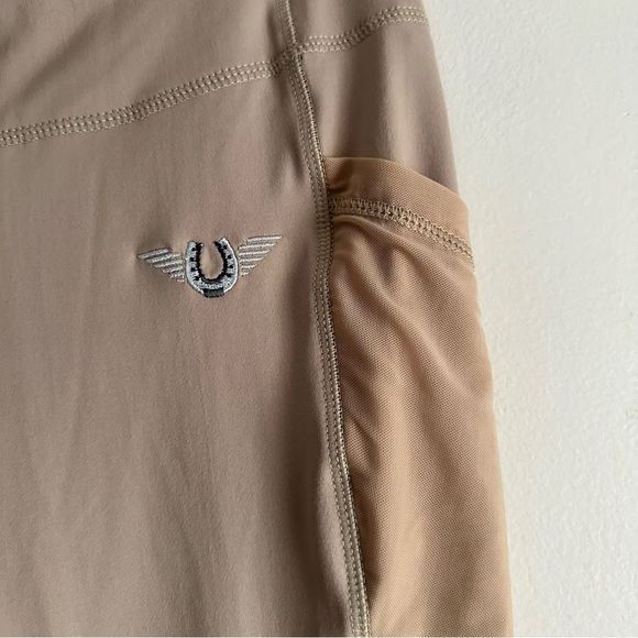 Tuffrider • Minerva Equicool Riding Tights in‎ Safari - Picture 6 of 10